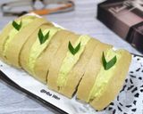Foto langkah ke 7 dari resep Roti Kukus Pontianak Creamy Matcha.