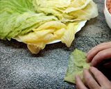 Foto del paso 3 de la receta: Golubtsy - hojas de col rellena - niños envueltos en hojas de repollo