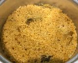 Gambar langkah 5 resipi Nasi Bukhari Ayam.