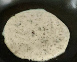 Foto del paso 4 de la receta: 🥞 Pancakes esponjosos de banana🍌granizada🍫 con salsa de dulce de leche🥞