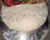A picture of step 3 of Chicken veg Samosas.