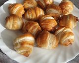 Foto del paso 4 de la receta: Minicroissants de jamón y de jamón dulce con queso (AirFryer)