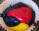Ανοιξιάτικα πολύχρωμα muffins made by Danai! ! φωτογραφία βήματος 5