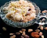 A picture of step 5 of Mooli ka Halwa.