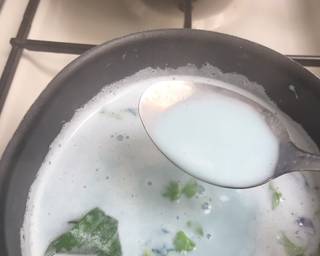 Es Cendol In the blue - Step 2