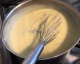 Une image de l'étape 9 de Flan pâtissier aux raisins de corinthe et vanille pâte brisée au rhum.