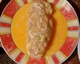 Gombával töltött csirkemell pankómorzsában karfiol krokettel recept lépés 5 foto