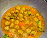 Foto langkah ke 3 dari resep Bistik Bola-Bola Daging - Bistik Jawa.