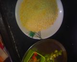 A picture of step 1 of Sweet Corn Upma.