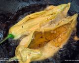 A picture of step 3 of Mirchi bada.