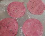 A picture of step 2 of Cheesy Beetroot Smilies.