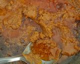 A picture of step 4 of Besan Khoya Chakki.