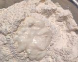 A picture of step 2 of Desi naan.