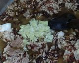 A picture of step 4 of Keema Masoor Biryiani.