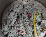 Foto langkah ke 5 dari resep 204. Nasi Duwet (Uduk Liwet) Bunga Telang.