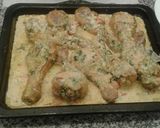 Foto del paso 1 de la receta: Piernas de pollo horneadas y bañadas con salsa de morrón asado!