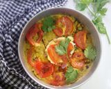 A picture of step 5 of Oats and egg mix casserole.