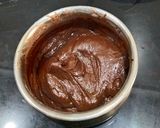 A picture of step 3 of Hershey's Chocolate & Cocoa Mini Cake.
