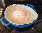 A picture of step 3 of Appam.
