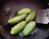 A picture of step 4 of Malai Posto Patol or Malai Poppyseeds Pointed Gourd.