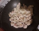 Foto del paso 3 de la receta: Fideos de espinaca con salsa de pollo y verduras