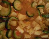 Une image de l'étape 2 de Poêlé de Courgette pommes de terre.