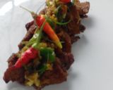 Foto langkah ke 12 dari resep Empal Geprek Sambel Bangjo.