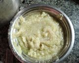 A picture of step 3 of Palak paneer.