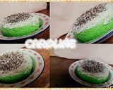 Foto langkah ke 8 dari resep Bolu kukus pandan (irit telur).