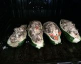 Foto del paso 4 de la receta: Zapallito italiano con crema de champiñones 