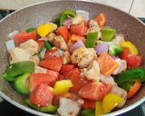 A picture of step 8 of Stir Fry Pepper Chicken.