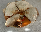 Foto del paso 5 de la receta: Quesadillas con pimiento y champiñones