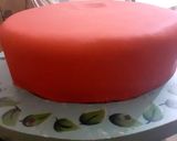 A picture of step 4 of Mehndi n Nikah Themed Cake.
