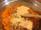 Pastel de calabaza y atún 😋😋😋😋