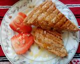 Pas rețetă Sandwich cald cu măr acru 3 fotografie