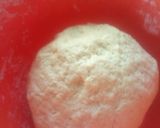 A picture of step 2 of Soft Coconut, pumpkin chapati.
