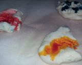 A picture of step 5 of Play dough without cream of tartar.