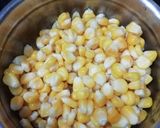 A picture of step 1 of Corn curry.