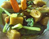 Foto langkah ke 3 dari resep Tumis sawi sederhana.