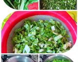Foto del paso 2 de la receta: Arroz en paellera de mini verduras orgánicas y azafrán