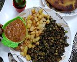 A picture of step 6 of Crispy karari bhindi.