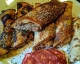 Foto del paso 8 de la receta: CREPAS De Leche de Chorizo español rellenas con Puré de papas..!