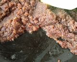 A picture of step 3 of Bread Halwa with stuffed ice cream.