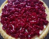 Retro meggyes gyümölcstorta recept fázis 6 fotója