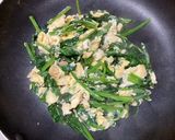 菠菜炒蛋10分鐘的食譜步驟4照片