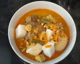 Foto langkah ke 2 dari resep Lontong sayur godog.