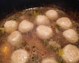 Foto langkah ke 6 dari resep Mie Ayam Ceker Ranjau Bakso Ekonomis.