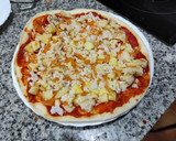 Foto del paso 4 de la receta: Pizza de aprovechamiento dulce y salada (mi estilo)