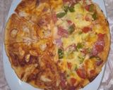 صورة لخطوة 4 من وصفة بيتزا جامبو 🍕🥰⁦❤️⁩
