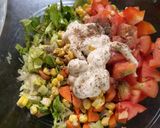 A picture of step 2 of Magical super healthy salad.